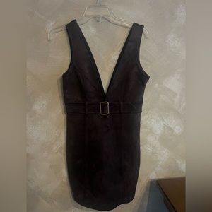Size medium velvety feel dress great condition